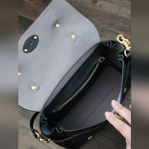 Black Shoulder Bag - Picture 3 of 5